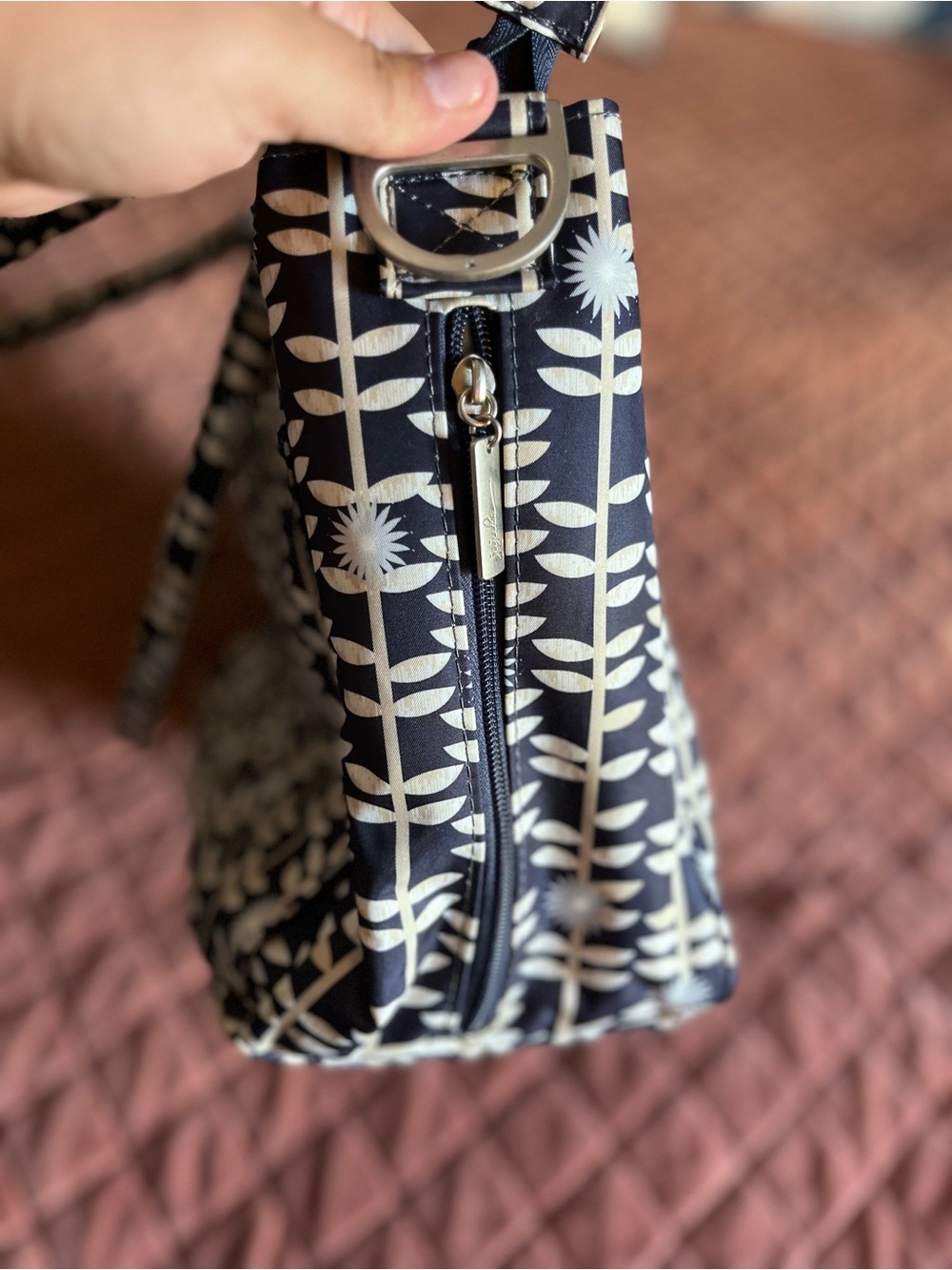 JuJuBe Be Classy diaper bag in the "Dandy Lines" print NEW without tags - Picture 7 of 15